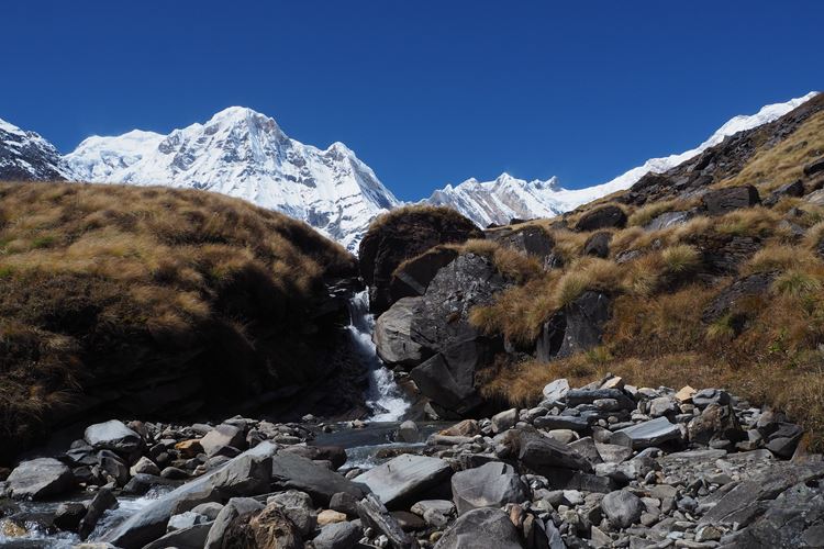 Trek do jižního BC pod Annapurny